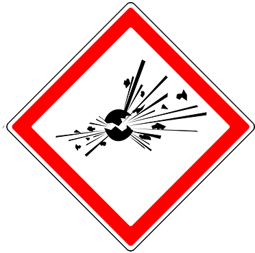 Exploding Bomb Symbol