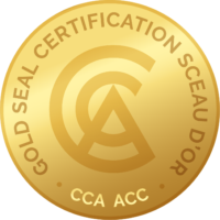 Canadian Gold Seal Certification badge